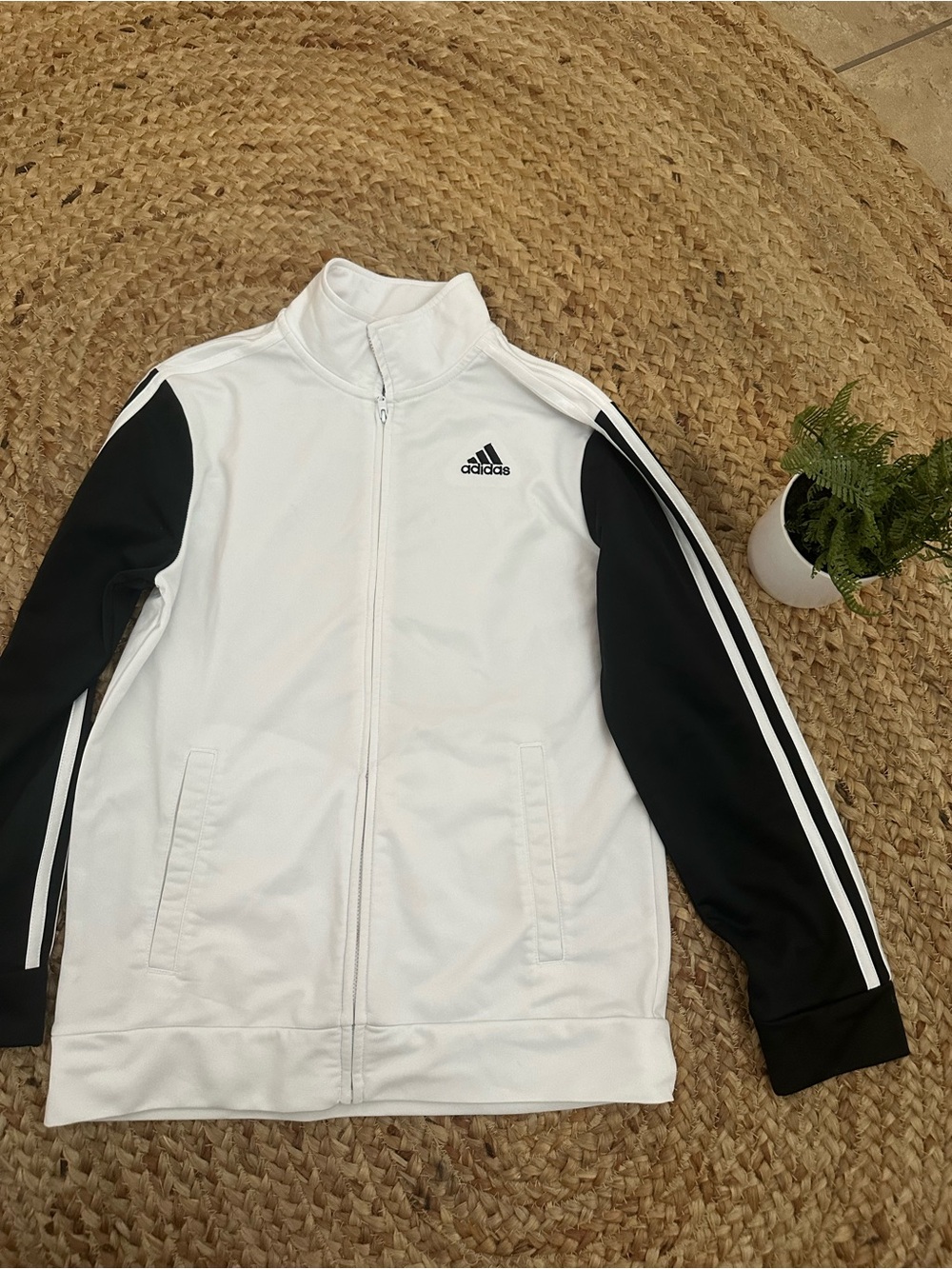 BOYS ADIDAS FULL ZIP JACKET